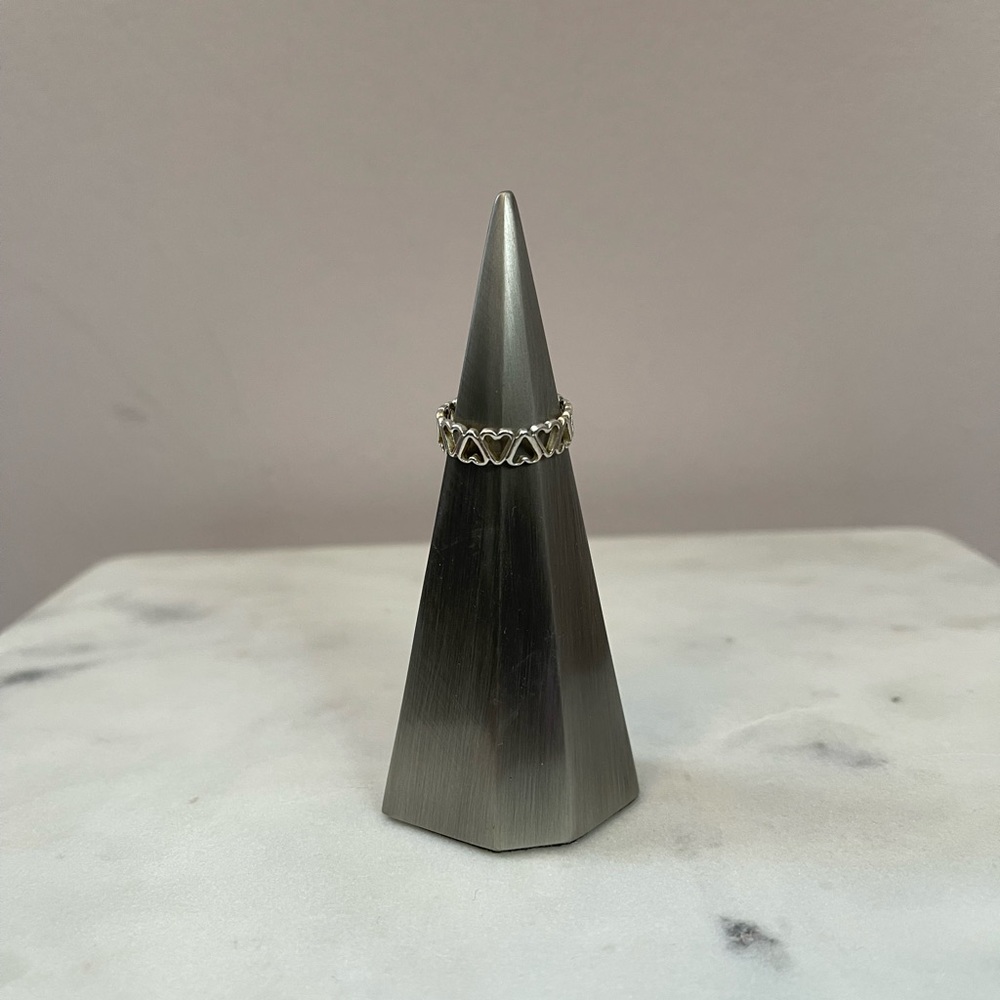 Silver Heart Ring - image 3